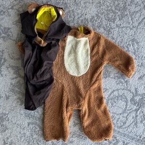 DIY Ewok toddler costume 18 mos